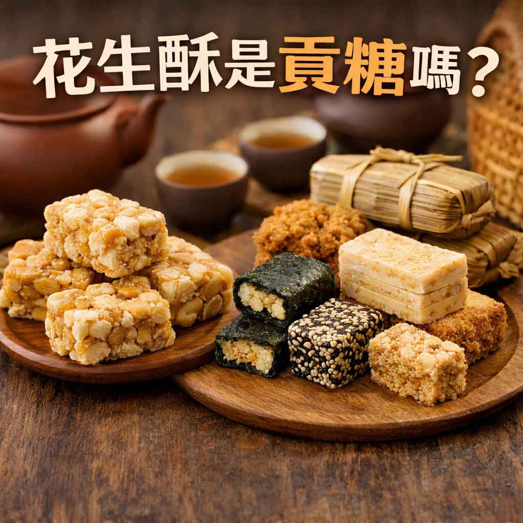貢糖可以放多久?跟花生酥一樣嗎? 貢糖可以放多久?跟花生酥一樣嗎?